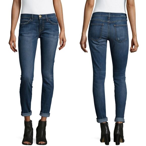 CURRENT/ELLIOTT The Rolled Skinny Jeans, Townie 29 - Picture 1 of 9